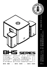 Advanced Native Technologies BHS 1200 User Manual preview