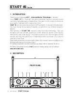 Preview for 4 page of Advanced Native Technologies START 16 Series User Manual