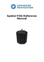 Advanced Navigation Spatial FOG Dual Reference Manual предпросмотр