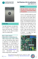 ADVANCED Network Devices AND-BTN-KIT-1 Installation preview