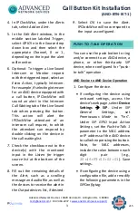 Preview for 3 page of ADVANCED Network Devices AND-BTN-KIT-1 Installation