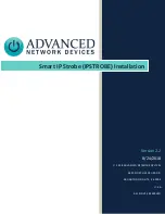 ADVANCED Network Devices Smart IP Strobe Installations предпросмотр