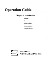 Предварительный просмотр 15 страницы Advanced Poly-Packaging Advanced Poly-Bagger T-1000 Operation Manual