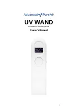 Advanced PureAir UV WAND Owner'S Manual preview