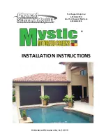 Advanced Screenworks Mystic Series Installation Instructions Manual preview