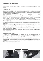 Preview for 11 page of Advanced-Star 23L User Manual