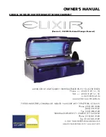 ADVANCED UV LIGHT ELIXIR Owner'S Manual preview