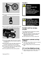 Preview for 68 page of ADVANCED UV LIGHT Future Sun HP Owner'S Manual