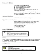 Preview for 12 page of ADVANCED UV LIGHT ICON Owner'S Manual