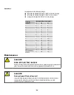 Preview for 63 page of ADVANCED UV LIGHT ICON Owner'S Manual