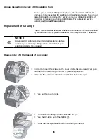 Предварительный просмотр 66 страницы ADVANCED UV LIGHT ICON Owner'S Manual