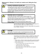 Preview for 87 page of ADVANCED UV LIGHT ICON Owner'S Manual