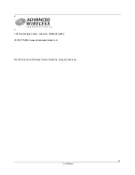 Preview for 10 page of Advanced Wireless Communications ABH-400 User Manual