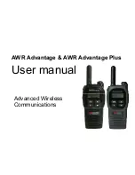 Preview for 1 page of Advanced Wireless Communications AWR Advantage User Manual