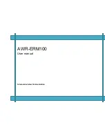 Advanced Wireless Communications AWR-ERM100 User Manual предпросмотр