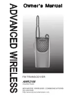 Advanced Wireless Communications awr2108 Owner'S Manual preview