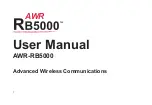 Предварительный просмотр 1 страницы Advanced Wireless Communications RB5000 User Manual