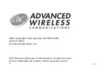 Предварительный просмотр 48 страницы Advanced Wireless Communications RB5000 User Manual