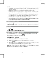 Preview for 14 page of Advanced Wireless Communications The Mini AWR391 Owner'S Manual