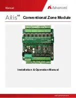 Advanced AX-009 Installation & Operation Manual preview