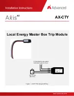 Advanced Axis AX-CTY Installation Instructions preview