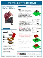 Preview for 1 page of Advanced Flip-Top BGA Socket Installation & General Usage Instructions