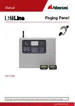 Advanced LIFELINE Px-100 User Manual preview