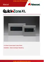 Preview for 1 page of Advanced Quick Zone XL Installation, Commissioning & Operating  Manual