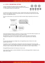 Preview for 22 page of Advanced Quick Zone XL Installation, Commissioning & Operating  Manual