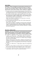 Preview for 4 page of Advanced SG6540 Instructions Manual