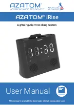 Предварительный просмотр 1 страницы Advancing Alternatives AZATOM iRise User Manual