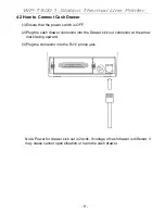 Preview for 10 page of AdvanPOS WP-T800 User Manual