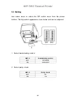 Предварительный просмотр 21 страницы AdvanPOS WP-T810 User Manual