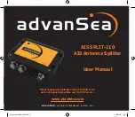 ADVANSEA AIS SPLIT-110 User Manual preview