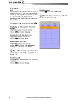Preview for 42 page of ADVANSEA C-56 User Manual