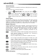 Preview for 15 page of ADVANSEA FX-400 User Manual