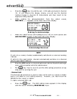 Preview for 40 page of ADVANSEA FX-400 User Manual