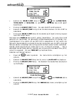 Preview for 144 page of ADVANSEA FX-400 User Manual