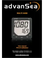 ADVANSEA Speed s400 User Manual preview