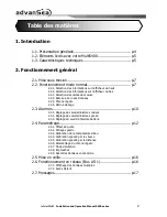 Preview for 25 page of ADVANSEA Speed s400 User Manual