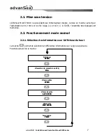 Preview for 30 page of ADVANSEA Speed s400 User Manual