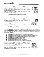 Preview for 37 page of ADVANSEA Speed s400 User Manual