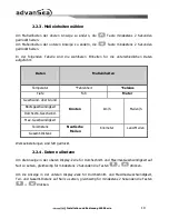 Preview for 57 page of ADVANSEA Speed s400 User Manual