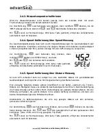 Preview for 61 page of ADVANSEA Speed s400 User Manual