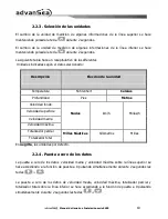 Preview for 107 page of ADVANSEA Speed s400 User Manual