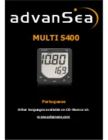 Preview for 148 page of ADVANSEA Speed s400 User Manual