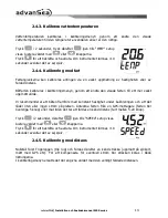 Preview for 186 page of ADVANSEA Speed s400 User Manual