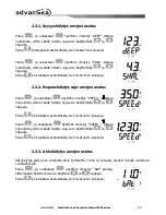 Preview for 209 page of ADVANSEA Speed s400 User Manual