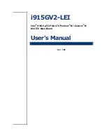 Предварительный просмотр 1 страницы Advansus i915GV2-LEI User Manual