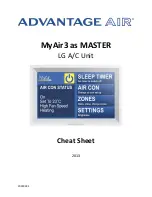 ADVANTAGE AIR MyAir3 as MASTER Cheat Sheet предпросмотр